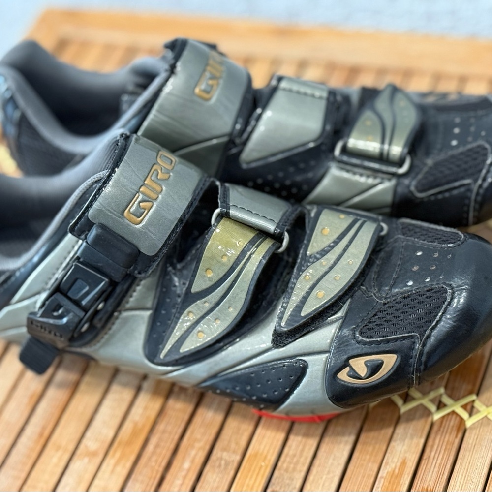 Giro Black and Gray Athletic Shoes